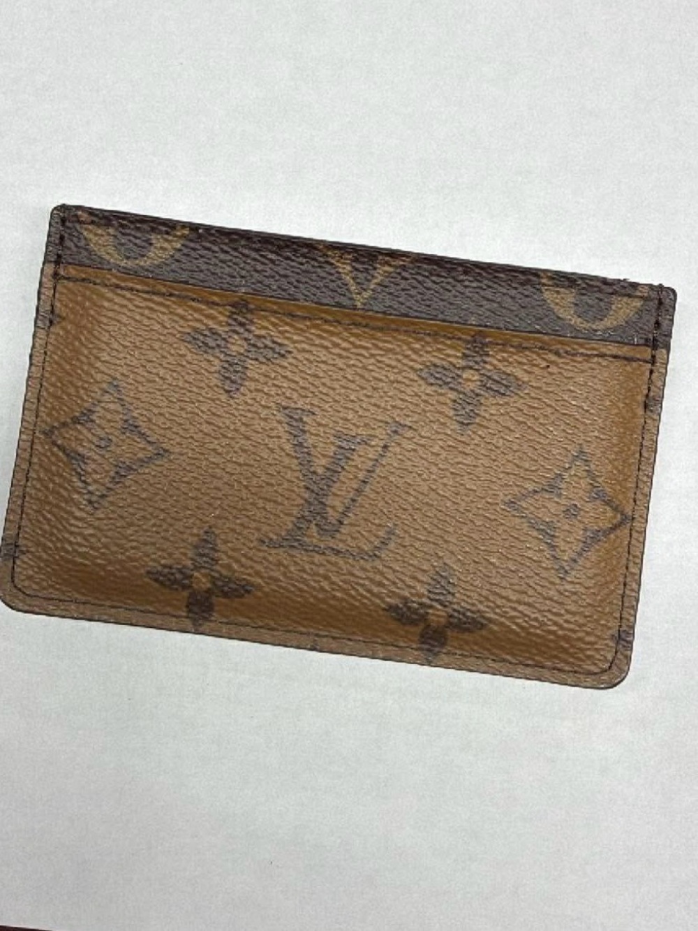 Louis Vuitton Monogram Brown & Dark Brown Card Sleeve